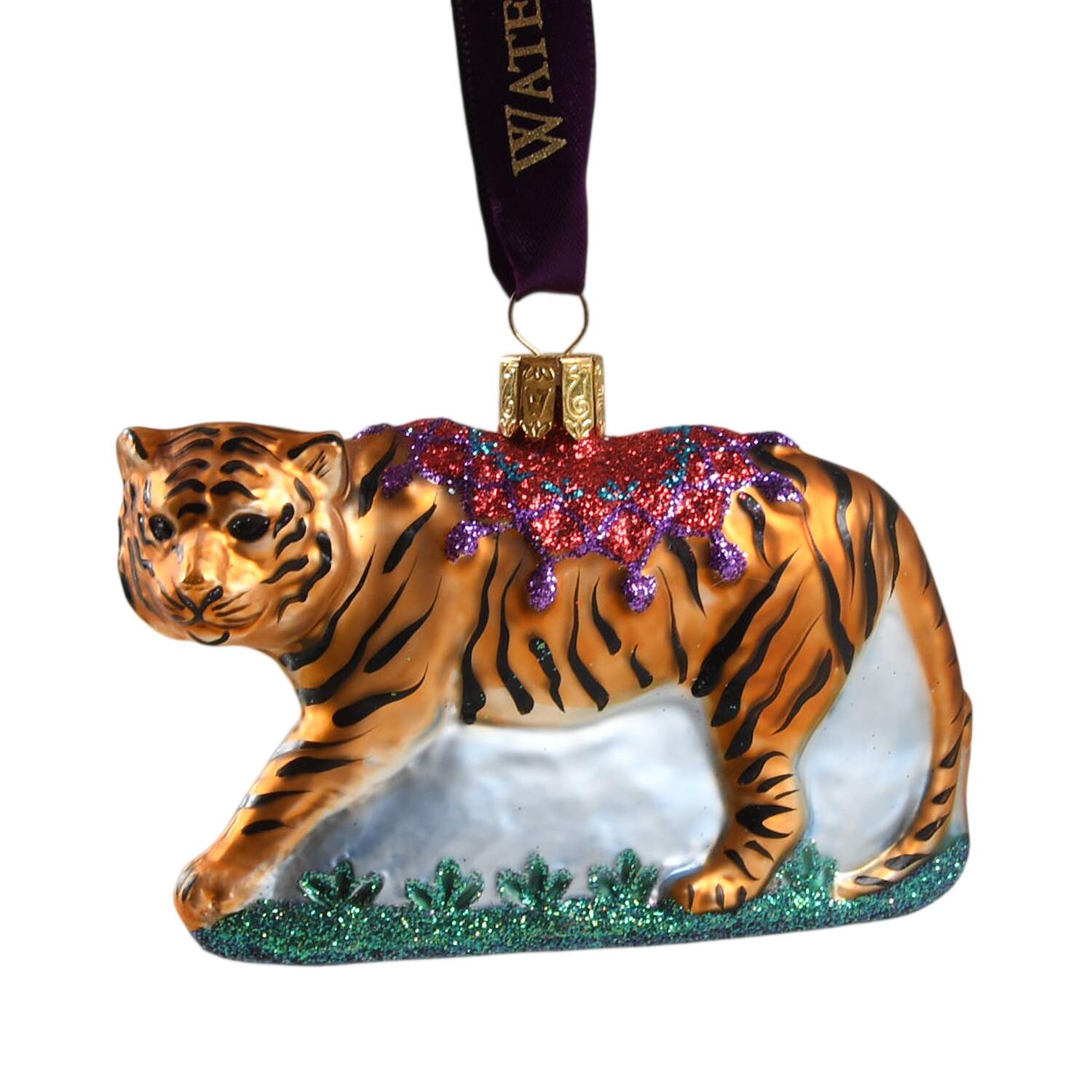 Holiday Heirlooms Ornaments Maharaja Tiger - Boxed by Waterford Crystal-1