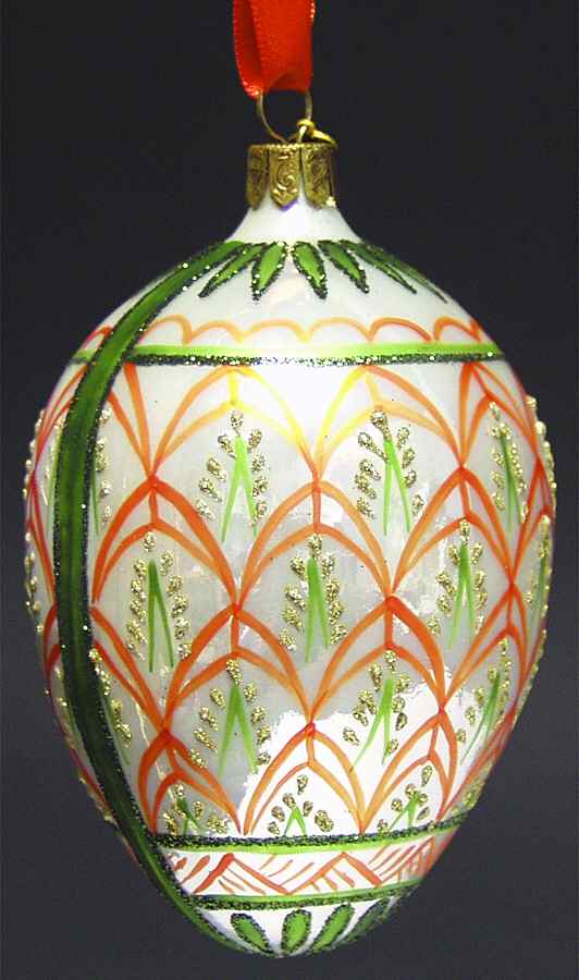 Irish Splendor-Holiday Heirloom Irish Splendor Egg - No Box by Waterford Crystal-1