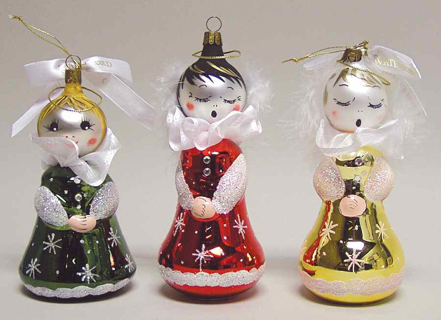 Religious Holiday Heirloom Angels (Set Of 3) - No Box by Waterford Crystal-1