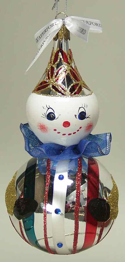 Holiday Heirlooms Ornaments Round Clown - No Box by Waterford Crystal-1