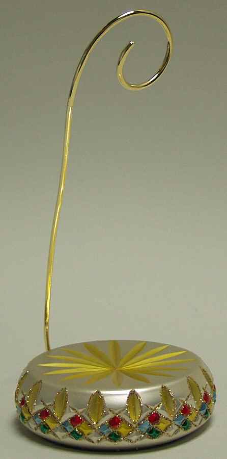 Holiday Heirloom Ornament Stands Glenmeade Small;Multi Color - With Box by Waterford Crystal-1