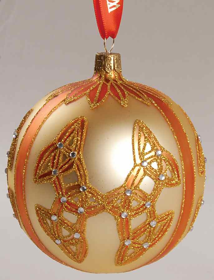 Irish Splendor-Holiday Heirloom Celtic Diamond Knot Ball - Boxed by Waterford Crystal-1