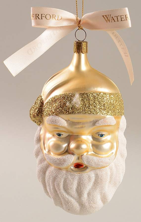 Holiday Heirloom Santa Ornaments Jolly Saint Nick - Boxed by Waterford Crystal-1