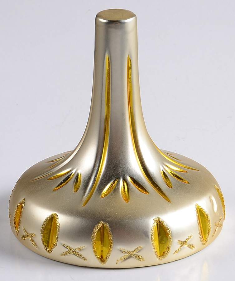 Holiday Heirloom Ornament Stands Lismore Tree Topper Stand - Boxed by Waterford Crystal-1