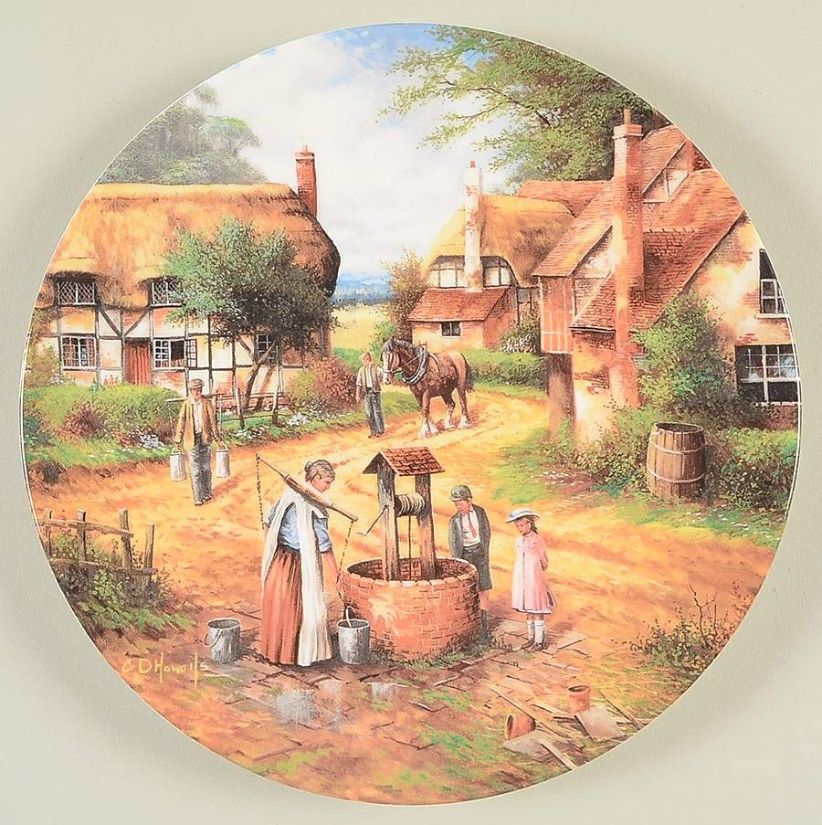 Country Days Fetching The Water - No Box by Wedgwood-1