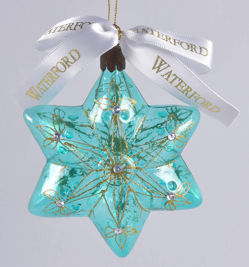 Snow Crystals-Holiday Heirloom Jeweled Ice Snow Crystal - Boxed by Waterford Crystal-1