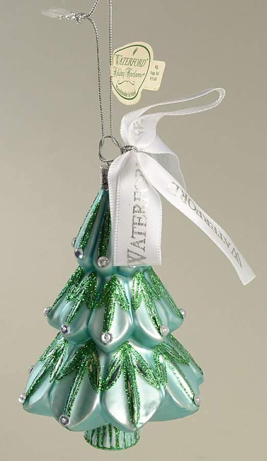Snow Crystals-Holiday Heirloom Lismore Tree  - Boxed by Waterford Crystal-1