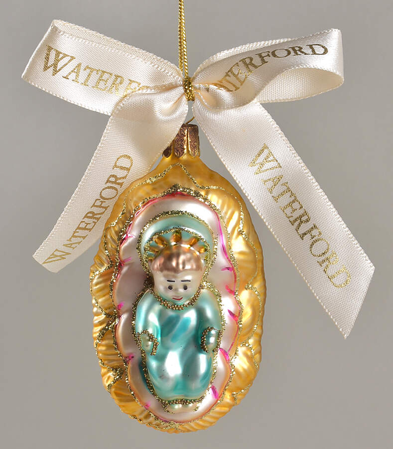 Nativity Series-Holiday Heirloom Baby Jesus - No Box by Waterford Crystal-1