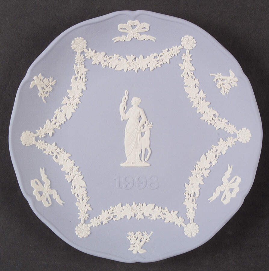 Wedgwood Annual Jasperware Plate Diana - No Box by Wedgwood-1