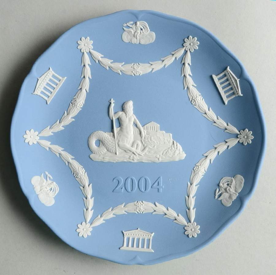 Wedgwood Annual Jasperware Plate Neptune - Boxed by Wedgwood-1