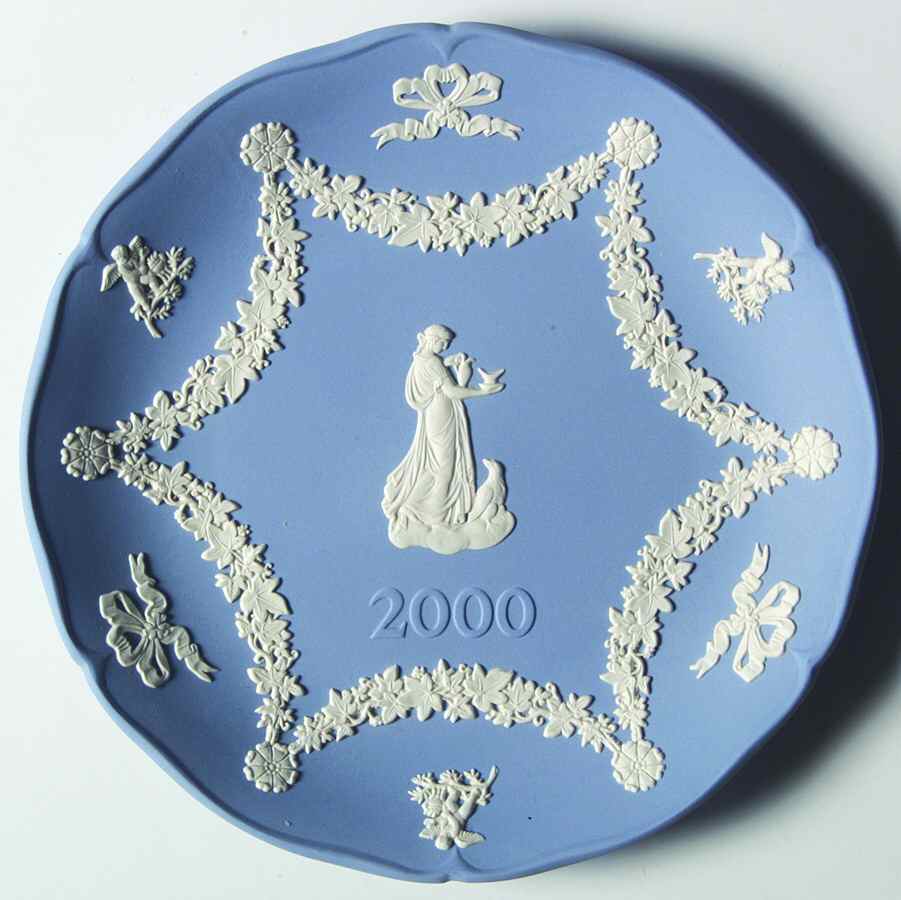 Wedgwood Annual Jasperware Plate Hebe And The Eagle - No Box by Wedgwood-1