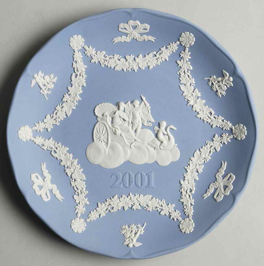 Wedgwood Annual Jasperware Plate Venus & Chariot - No Box by Wedgwood-1