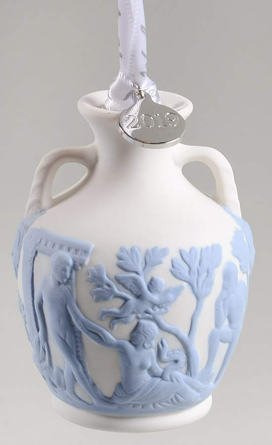Iconic Collection Portland Vase - Blue On White - Boxed by Wedgwood-1