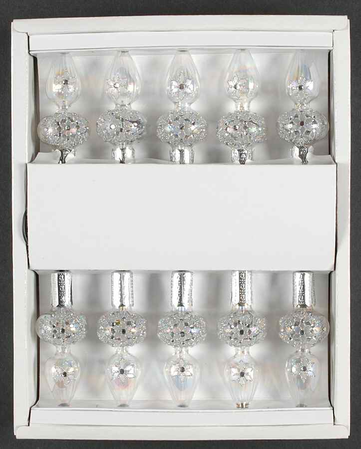 Holiday Heirloom Light Sets Russian Snowflake-Clear-Jim O'Leary - No Box by Waterford Crystal-1