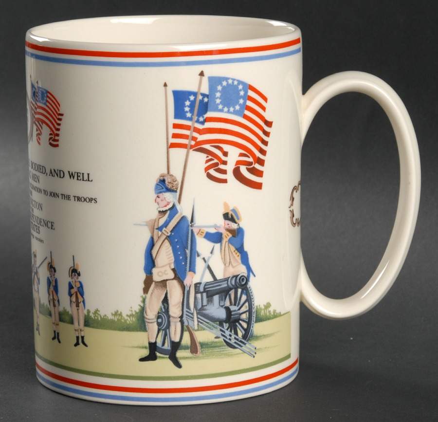 Fathers Day Mug American Bicentennial - No Box by Wedgwood-1