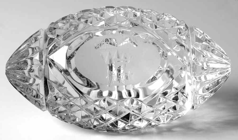 BCS Championship Paperweights Nebraska Cornhuskers - Boxed by Waterford Crystal-1