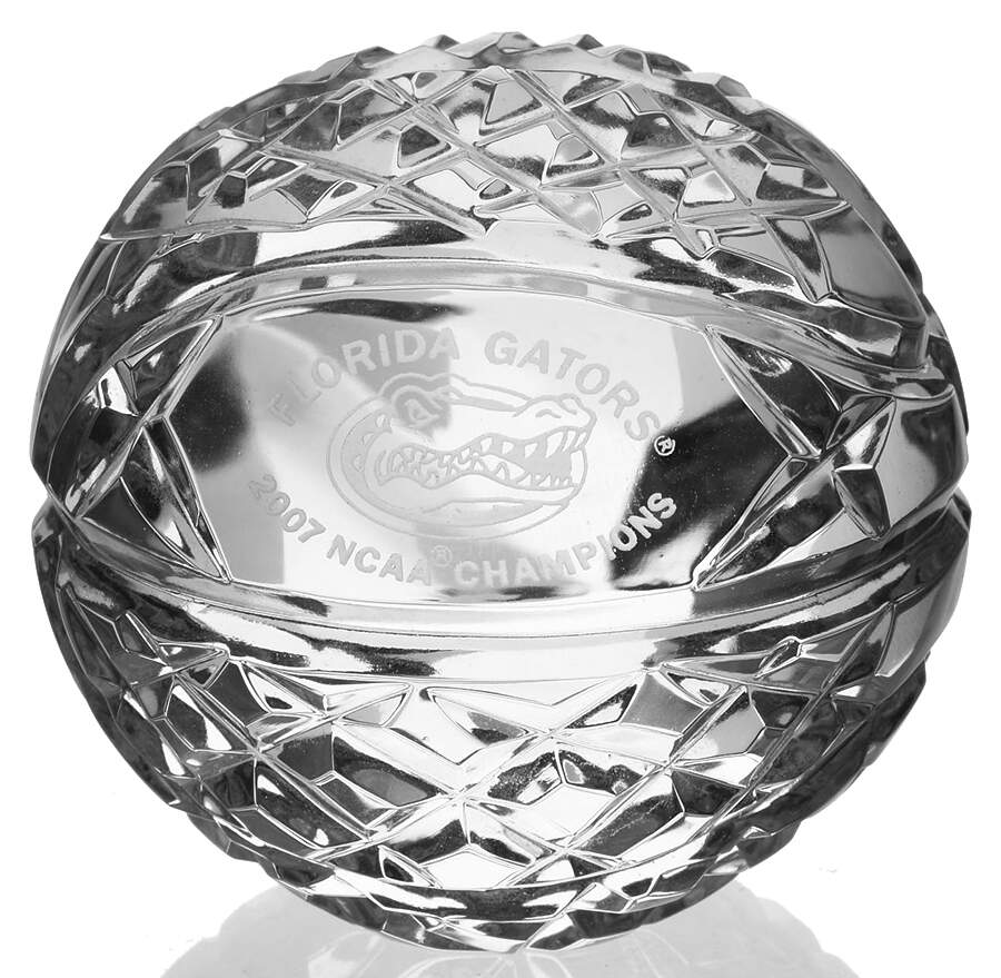 NCAA Basketball Championship Florida Gators - No Box by Waterford Crystal-1