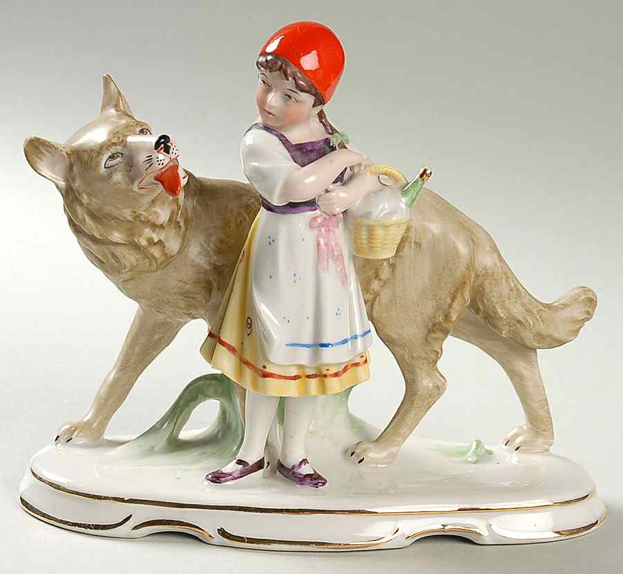 Weiss Kuhnert & Co Figurines Little Red Riding Hood - No Box by Weiss, Kuhnert & Co.-1