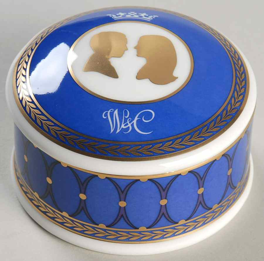 Royal Wedding Trinket Box - Boxed by Wedgwood-1