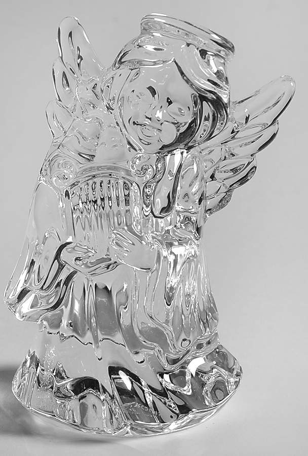 Marquis Miniature Nativity II Angel With Lyre - No Box by Waterford Crystal-1
