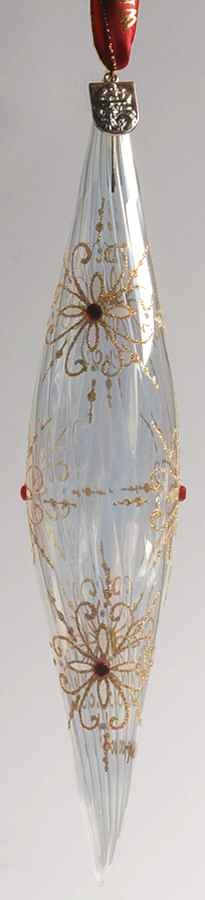 Jim O'Leary Opulent Snowflake Gold Snowflake Baton - Boxed by Waterford Crystal-1