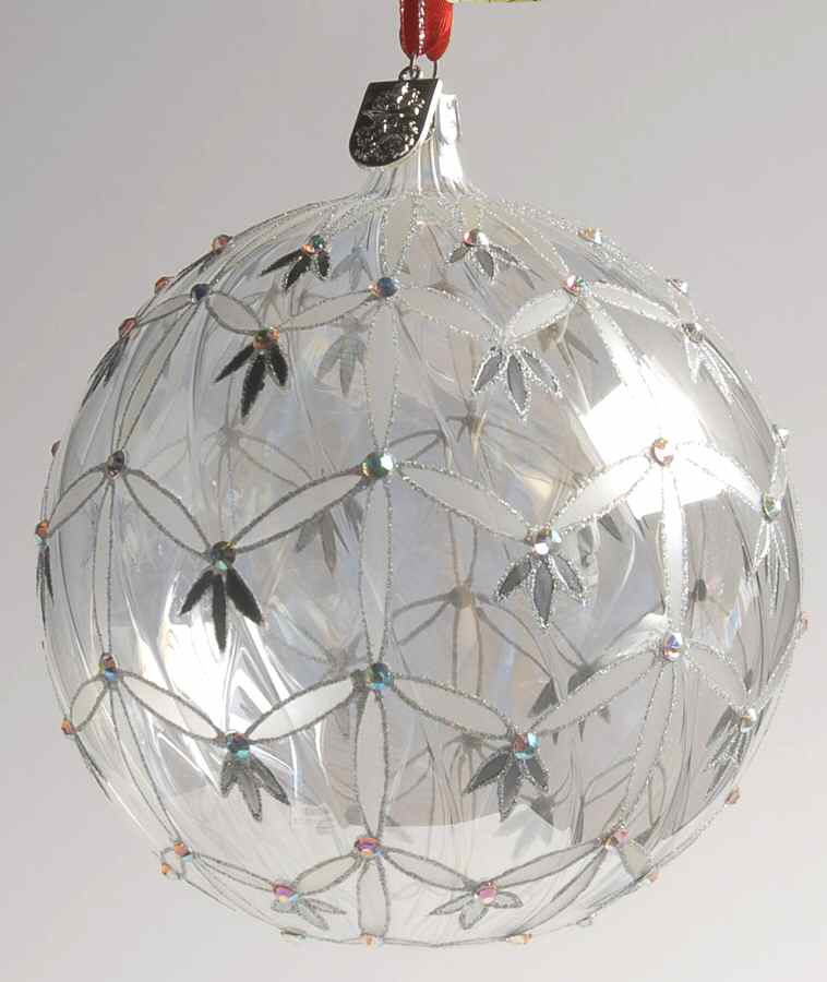 Jim O'Leary Opulent Snowflake Royal Araglin Ball - Boxed by Waterford Crystal-1