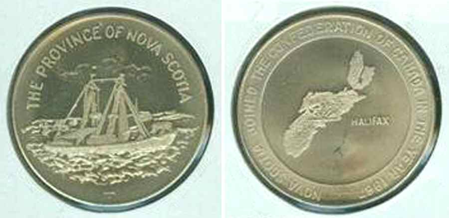 Canadian Provincial Nova Scotia - No Box by Wellings Mint-1