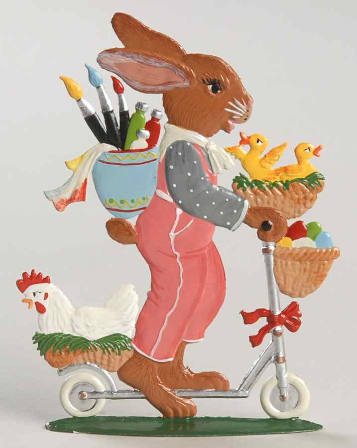 Easter Bunnies Scooter Bunny - Boxed by Wilhelm Schweizer-1