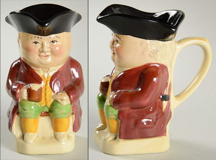 Character Toby Jug Toby-Red Jacket - No Box by Wood & Sons-1