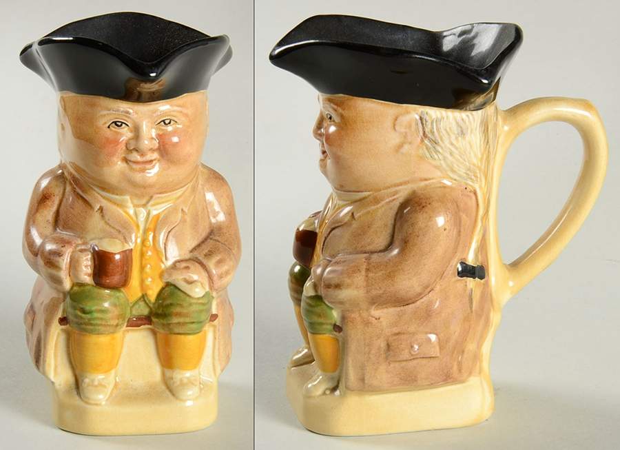 Character Toby Jug Toby-Tan Jacket - No Box by Wood & Sons-1