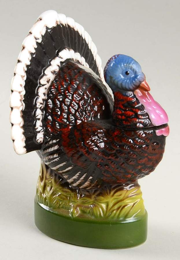Mini-Decanters Series #1 Turkey Strutting - Boxed by Wild Turkey-1