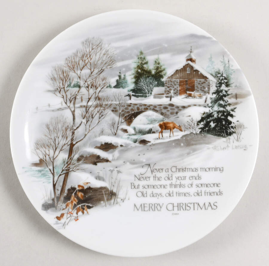 Winterscene Series #2 Never A Christmas Morning - No Box by World Wide Art-1