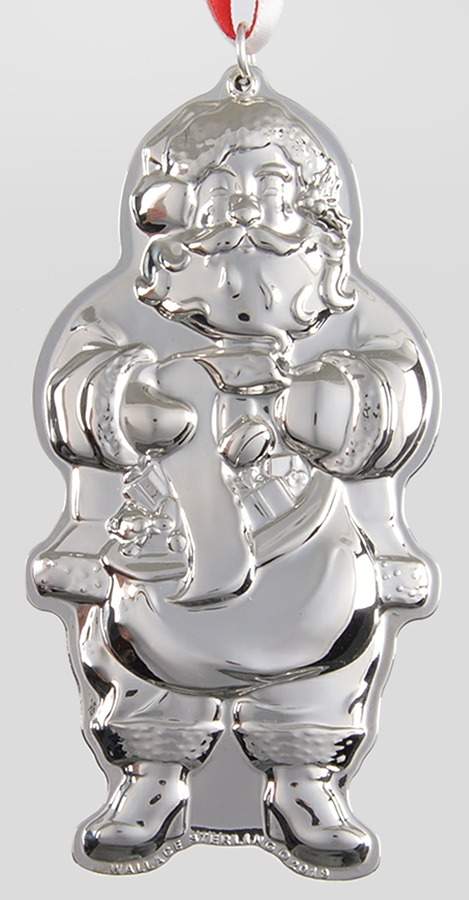 Sterling Santa 2019 Santa - Boxed by Wallace Silver-1