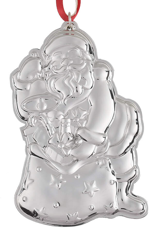 Sterling Santa 2023 Santa - No Box by Wallace Silver-1