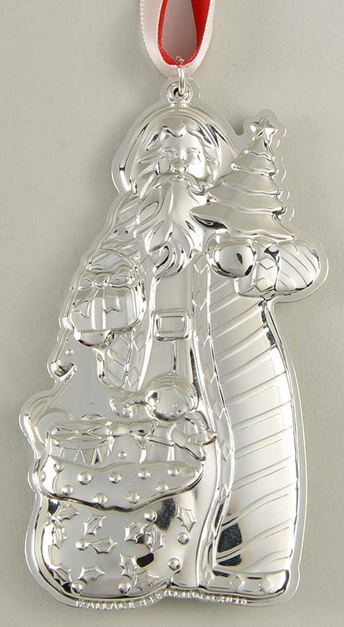 Sterling Santa 2018 Santa - Boxed by Wallace Silver-1