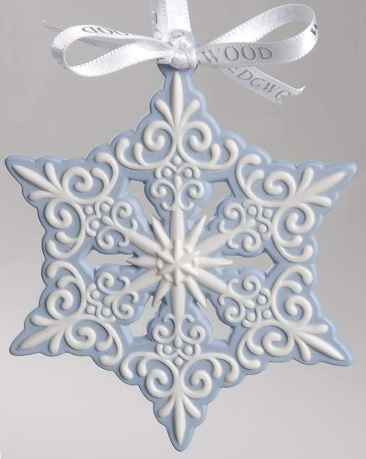 Snowflake Collection Blue & White Snowflake - No Box by Wedgwood-1