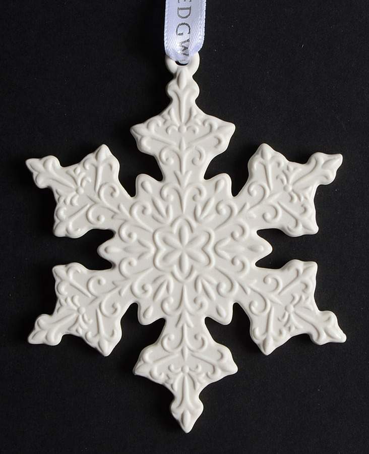 Snowflake Collection Snowflake-White - Boxed by Wedgwood-1