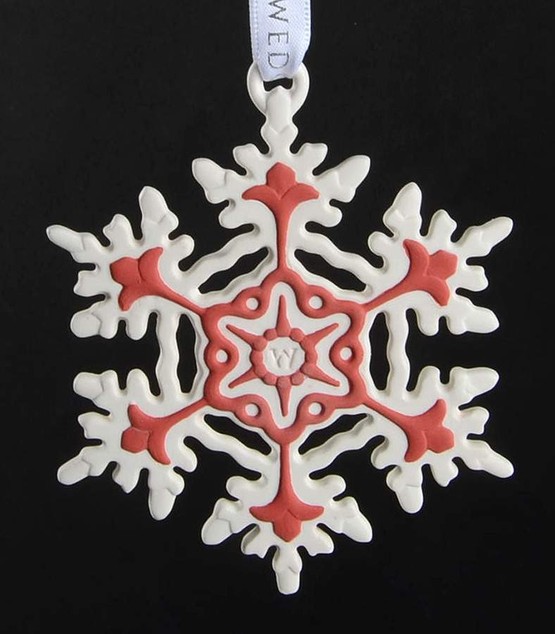 Snowflake Collection Snowflake-Red - Boxed by Wedgwood-1