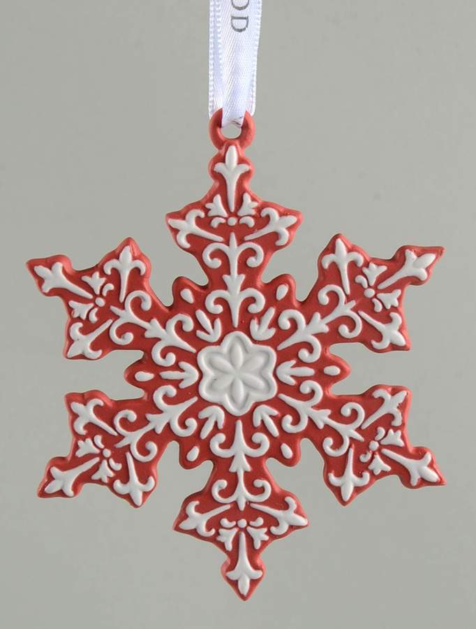 Snowflake Collection Snowflake-Red - Boxed by Wedgwood-1