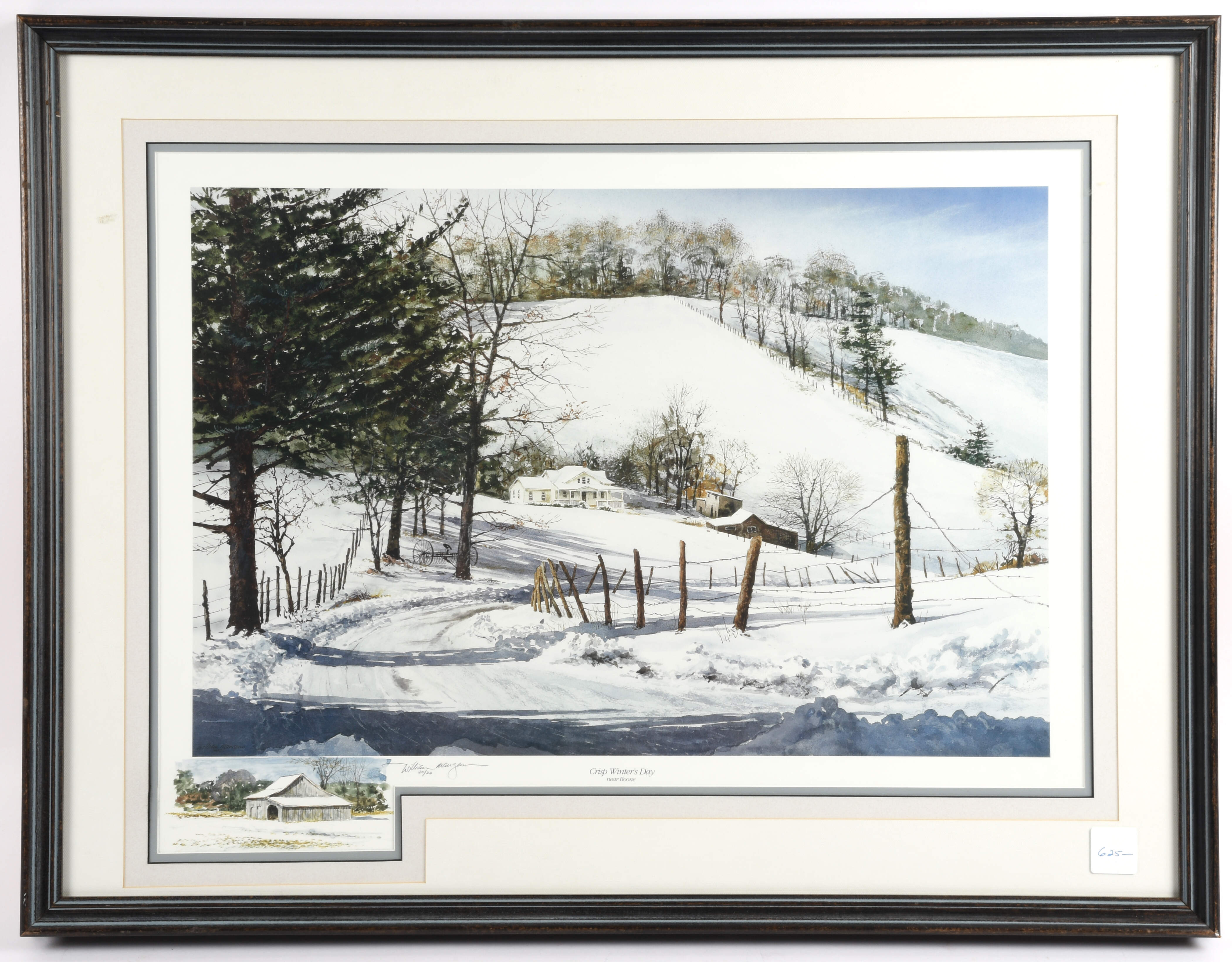 William Mangum Prints Crisp Winter's Day Near Boone - With Box 48f by William Mangum-1