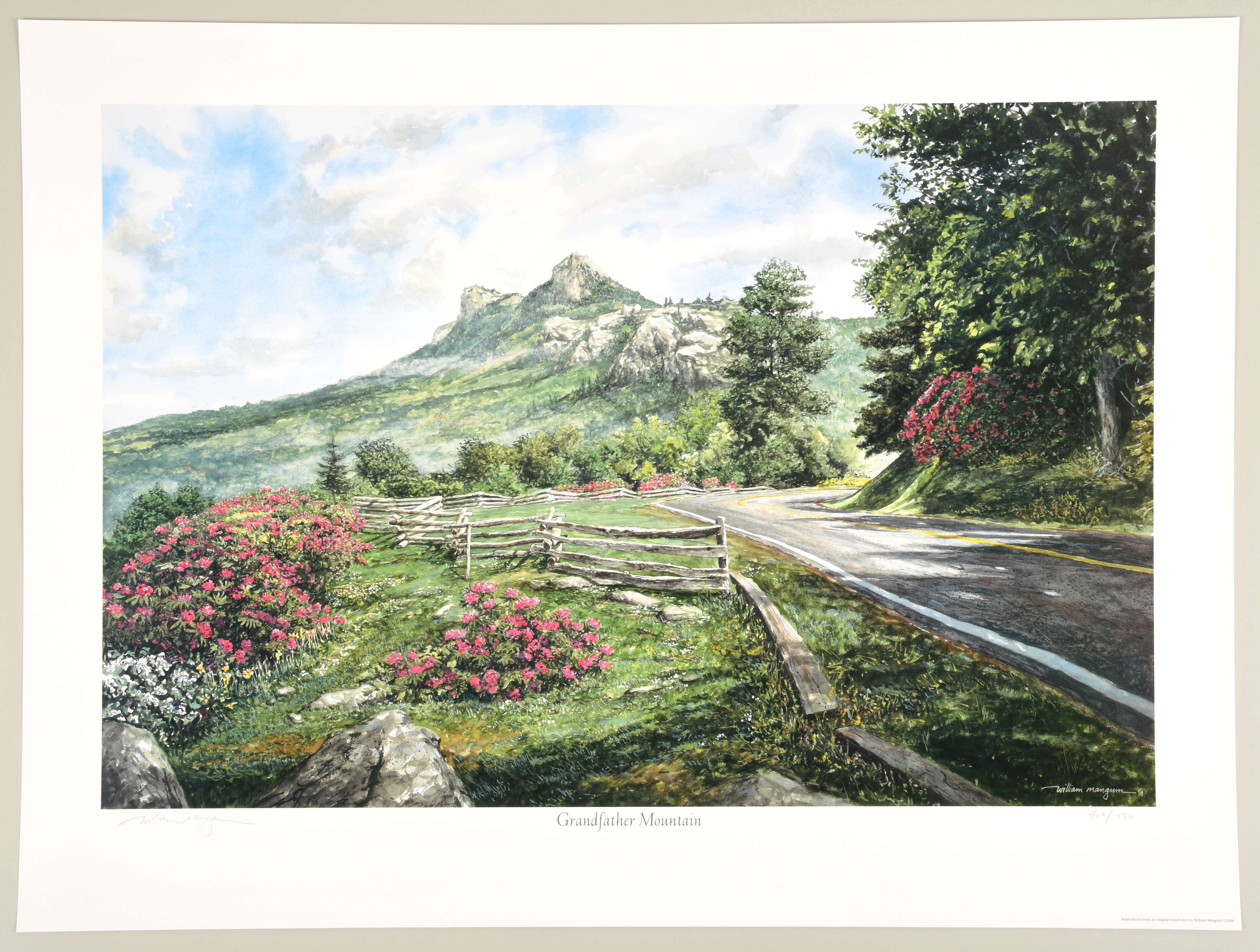 William Mangum Prints Grandfather Mountain - Boxed by William Mangum-1