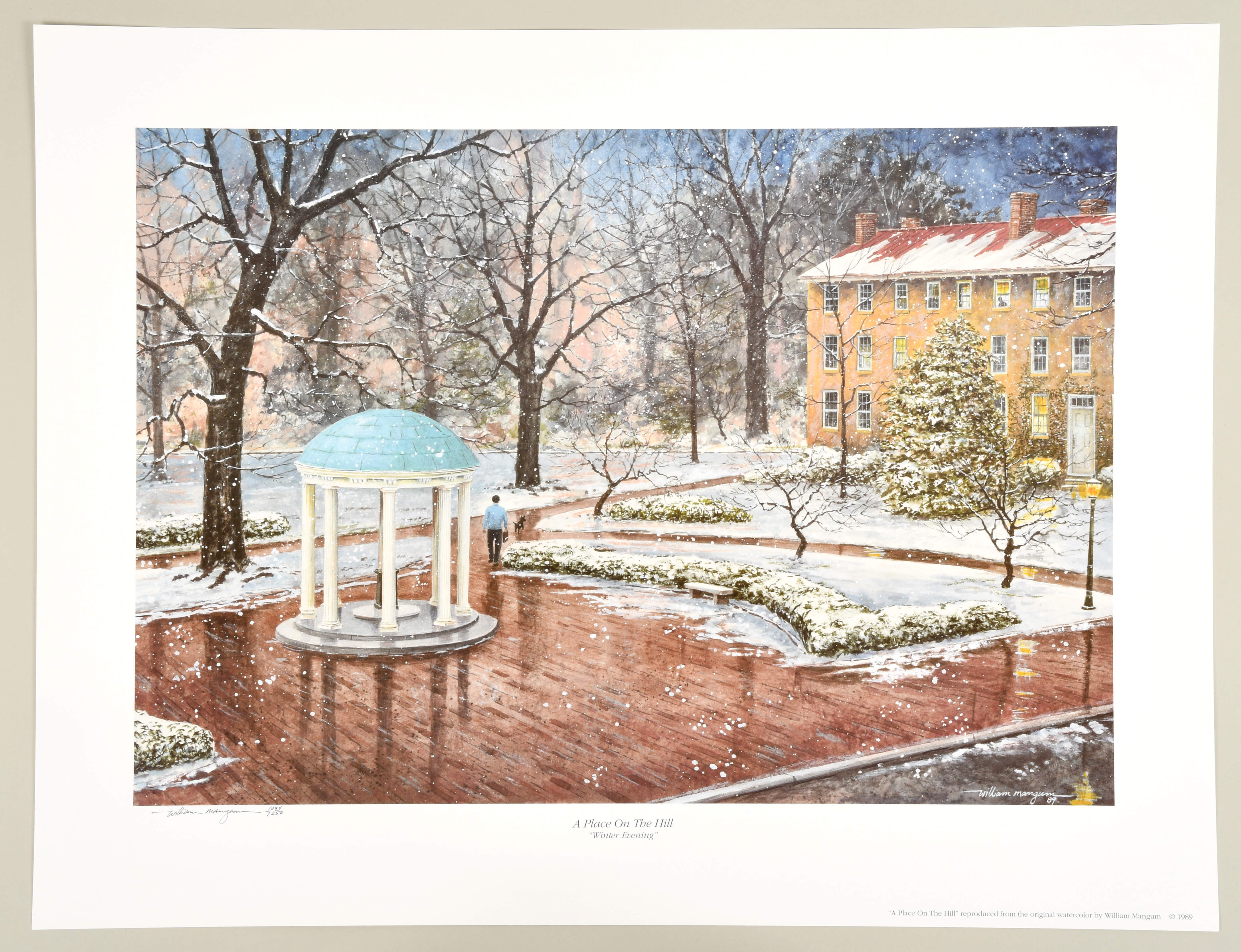 William Mangum Prints A Place On The Hill-Winter Evening - Boxed by William Mangum-1