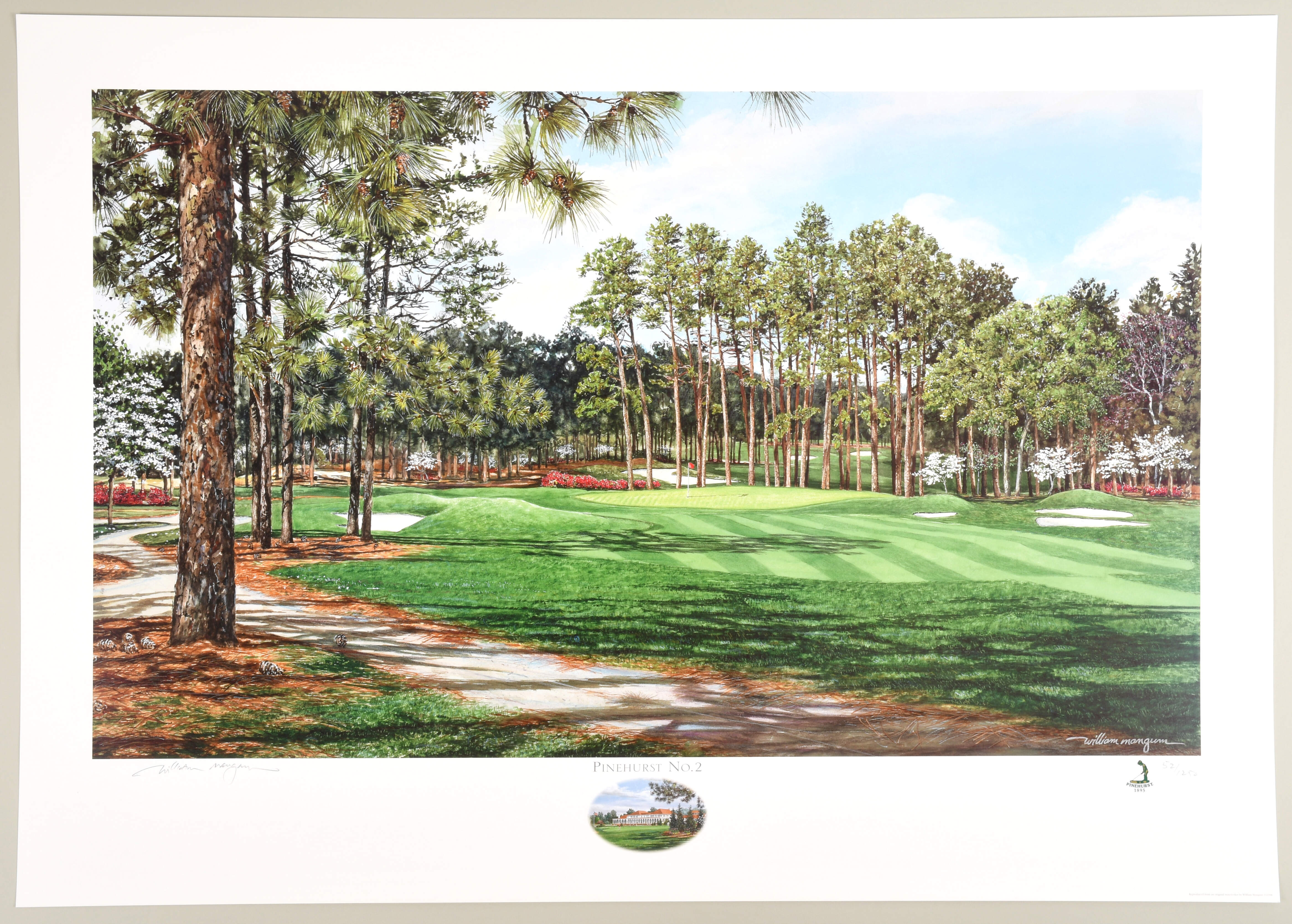 William Mangum Prints Pinehurst No.2 - Boxed by William Mangum-1