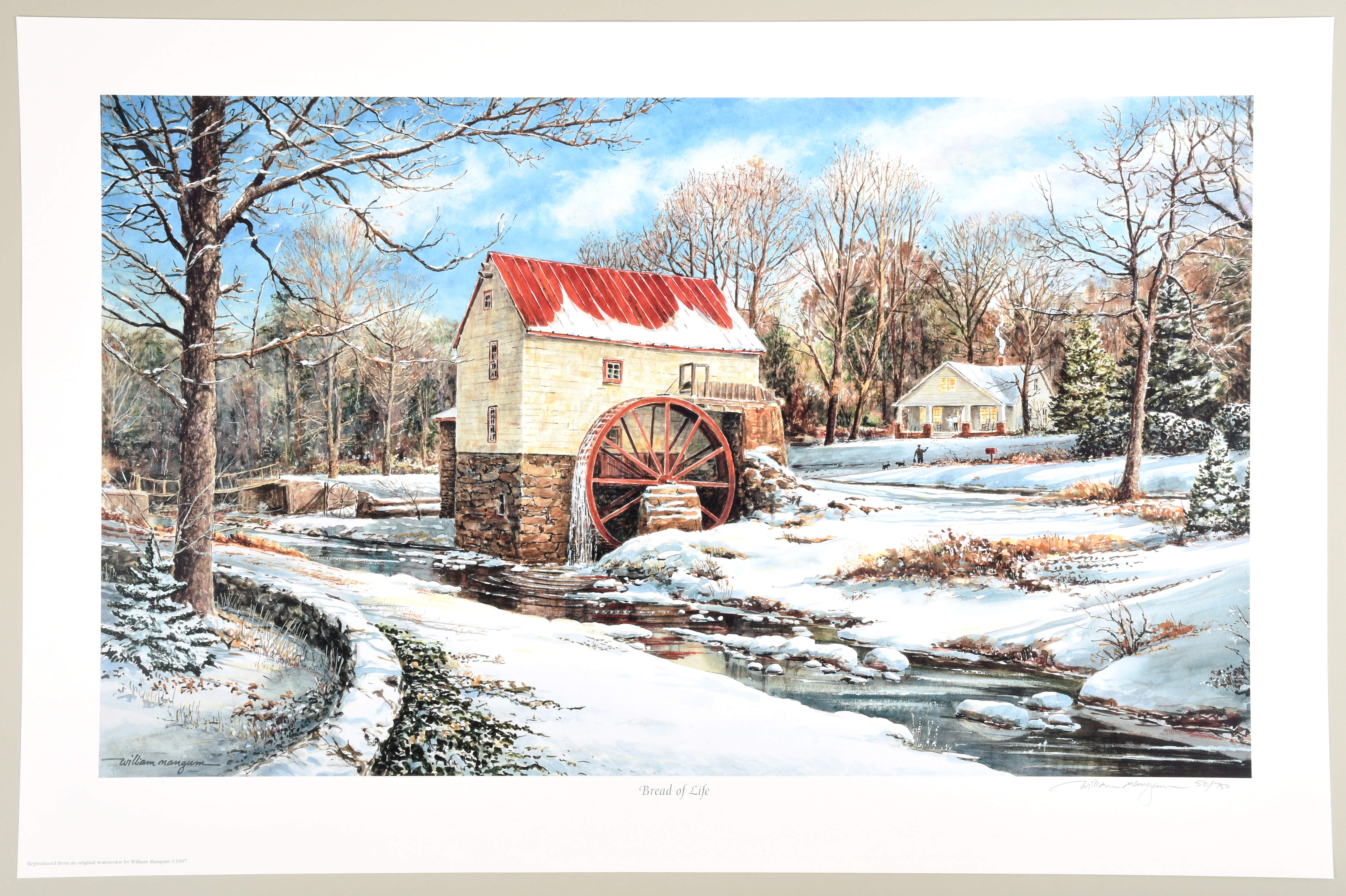 William Mangum Prints Bread Of Life - Boxed by William Mangum-1