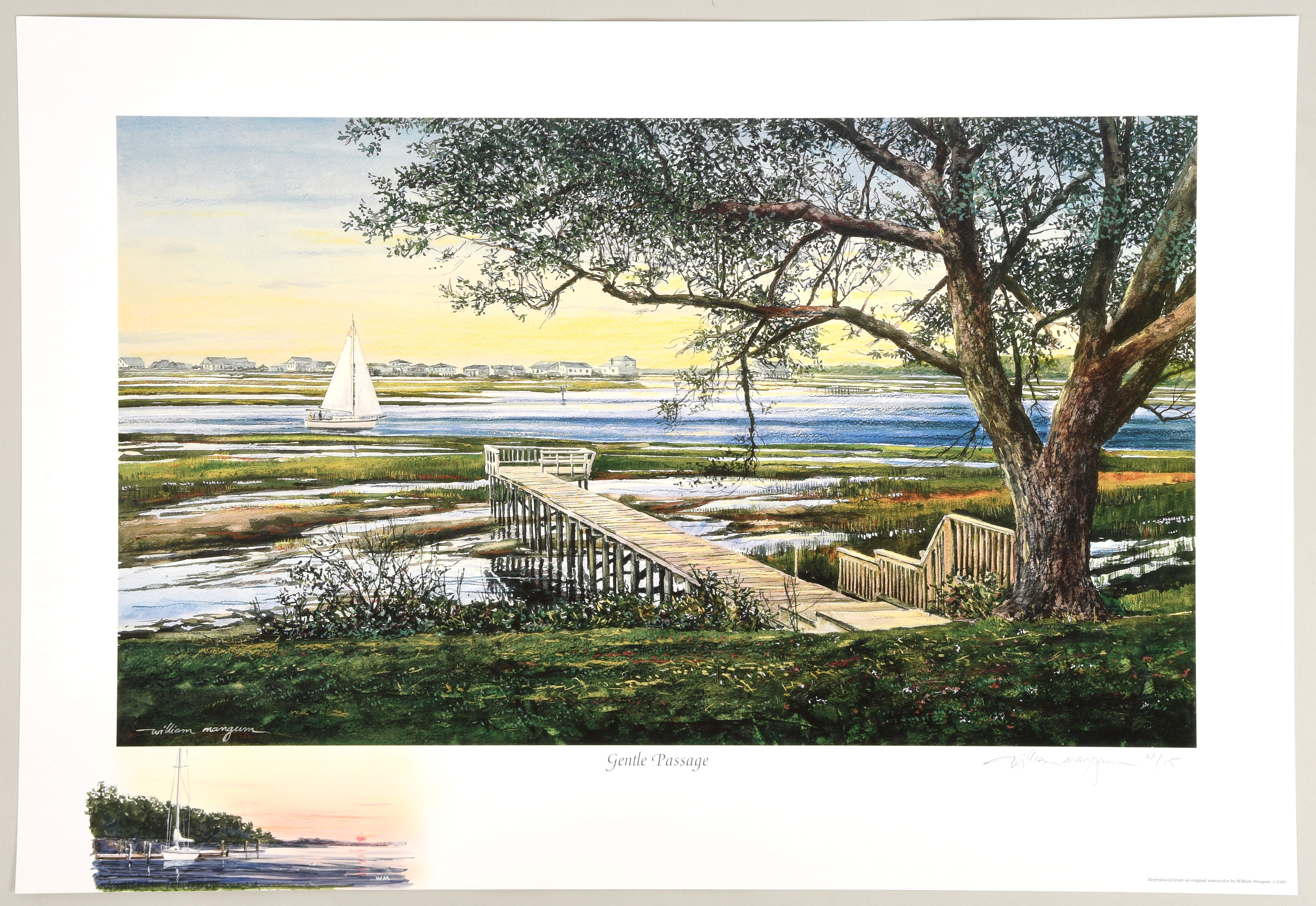William Mangum Prints Gentle Passage - Boxed by William Mangum-1