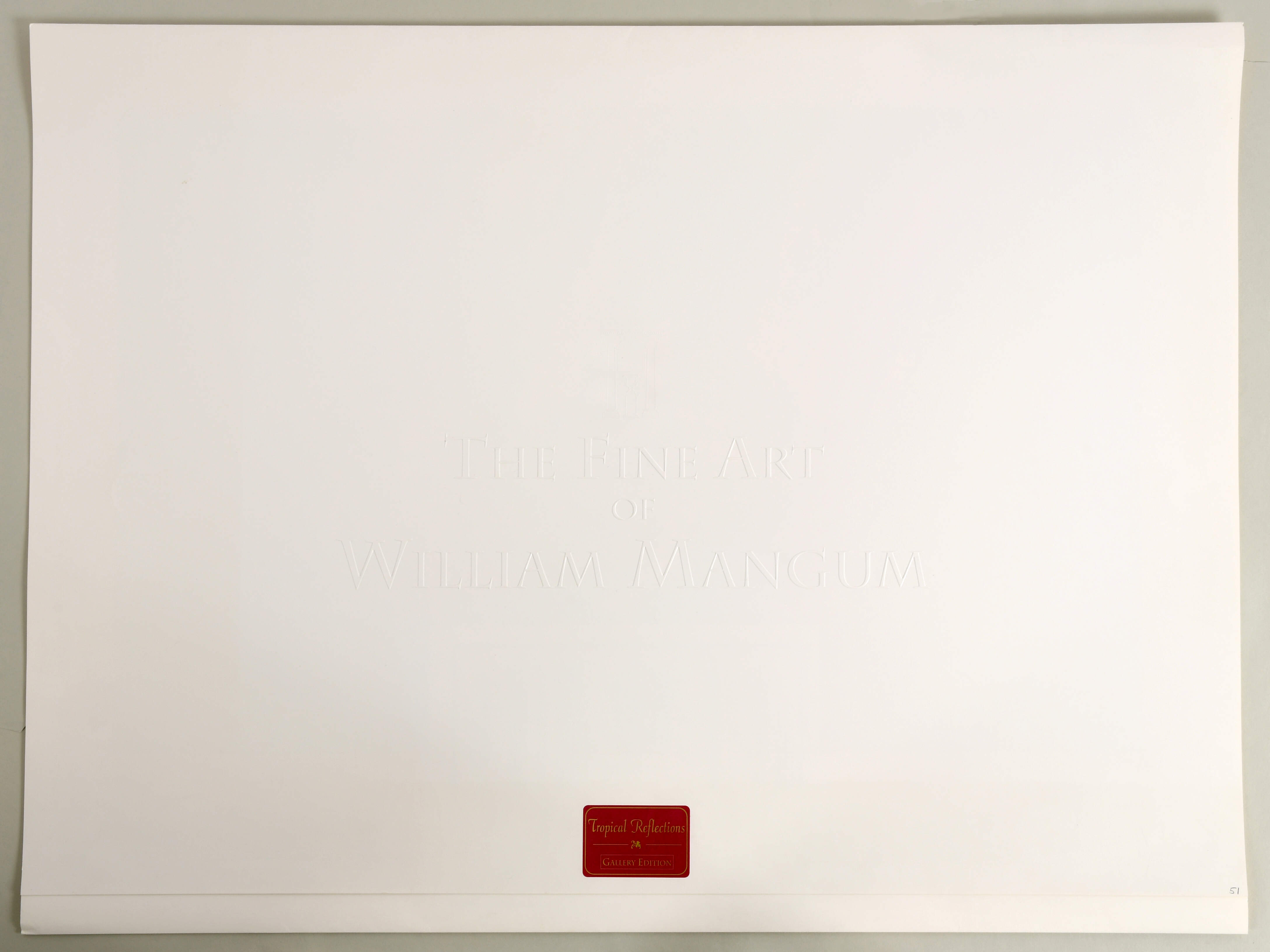 William Mangum Prints Tropical Reflections - Boxed by William Mangum-3
