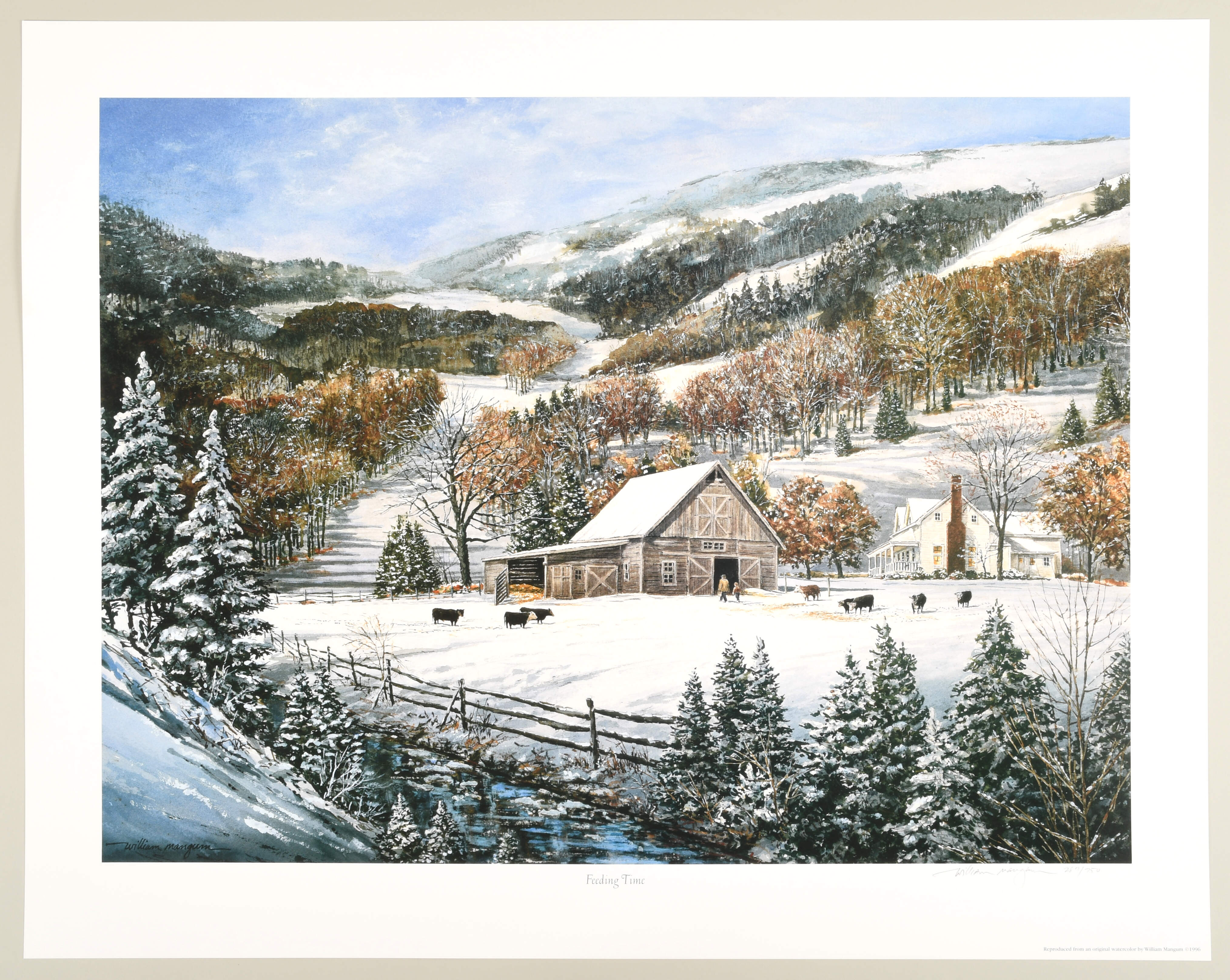 William Mangum Prints Feeding Time - Boxed by William Mangum-1