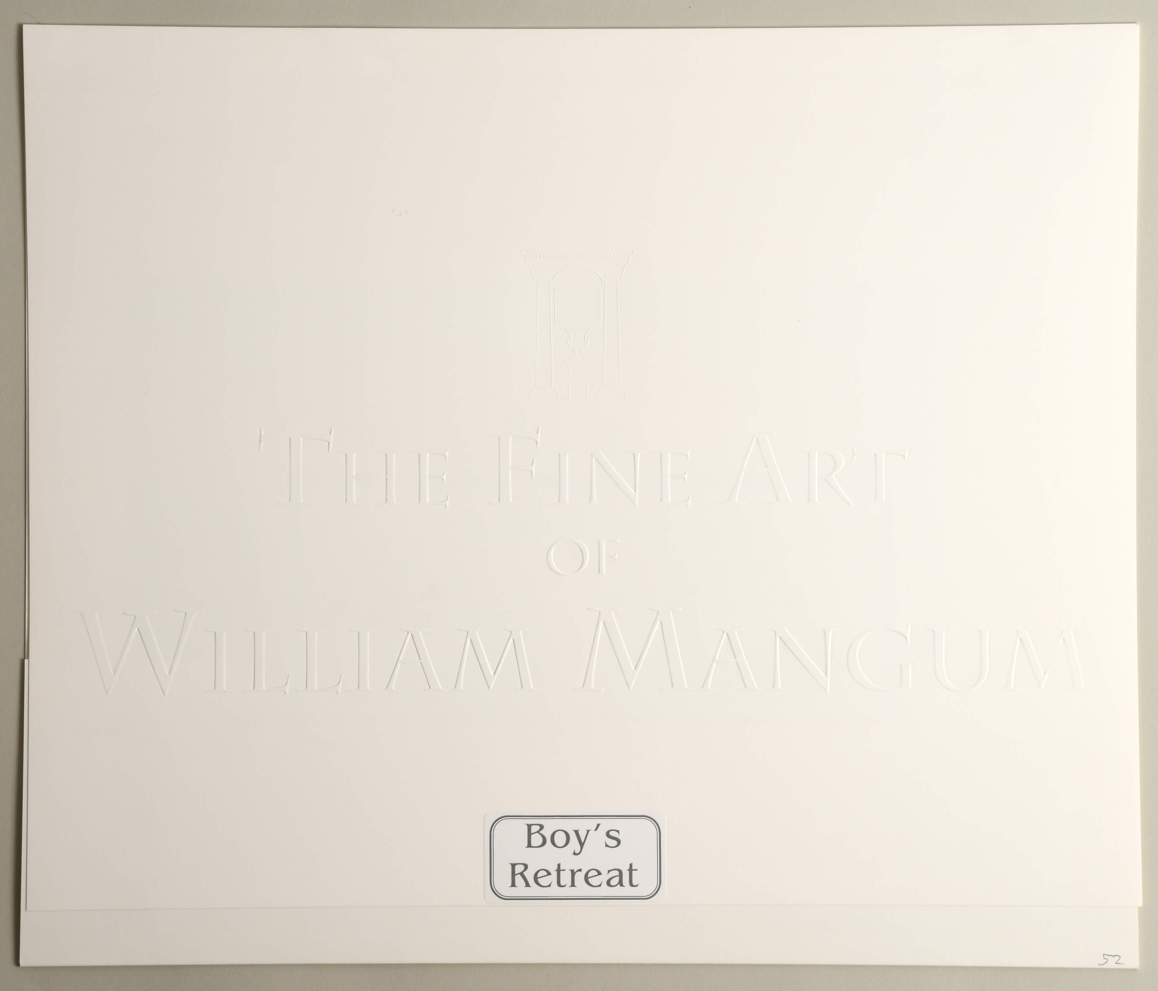 William Mangum Prints Boy's Retreat - Boxed by William Mangum-3