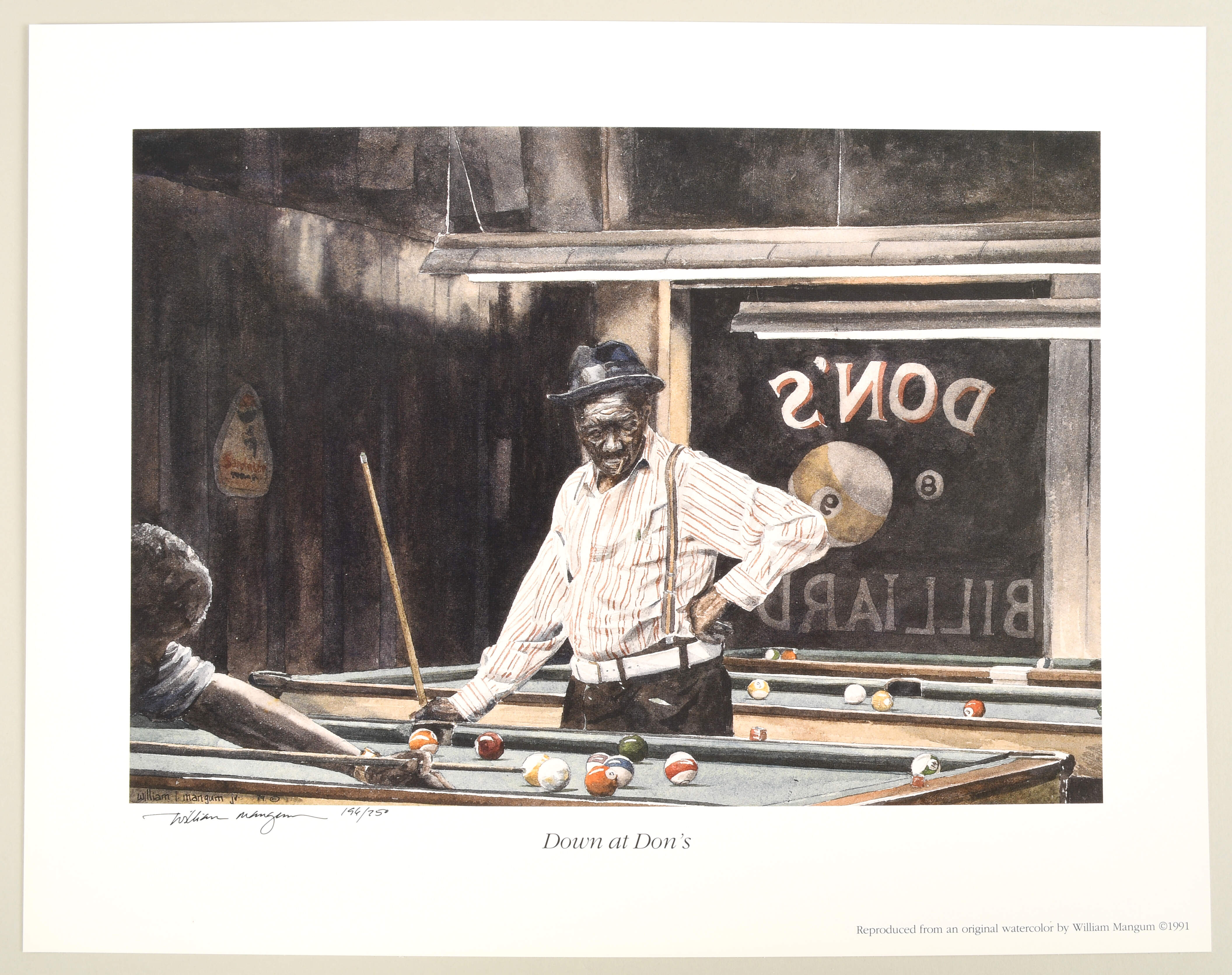 William Mangum Prints Down At Don's - With Box by William Mangum-1