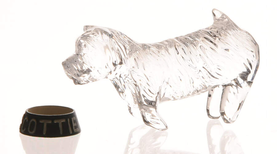 Canine Capers - Man's Best Friend Scottish Terrier - No Box by Waterford Crystal-1